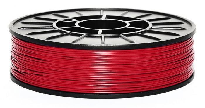 PLA бордовый 3DPlast, 1.75 мм, 0,85 кг.