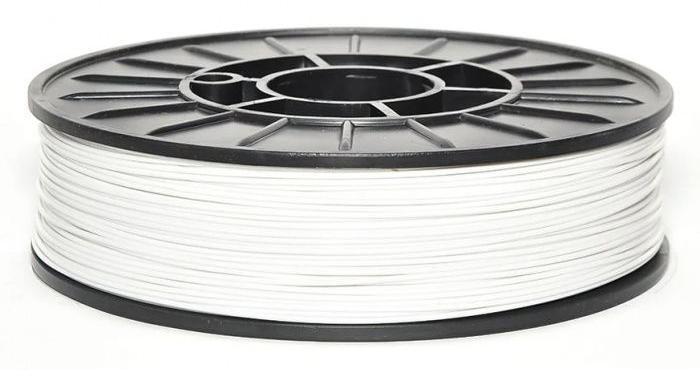 PLA белый 3DPlast, 1.75 мм, 0,85 кг.