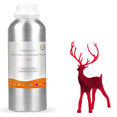 Creality LCD Standard Rigid Resin Plus, красный полупрозрачный