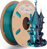 ERYONE Silk Dual-Color PLA, Emerald Green & Black