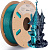 ERYONE Silk Dual-Color PLA, Emerald Green & Black