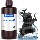 Anycubic ABS Like V2 (водорастворимая), Черная