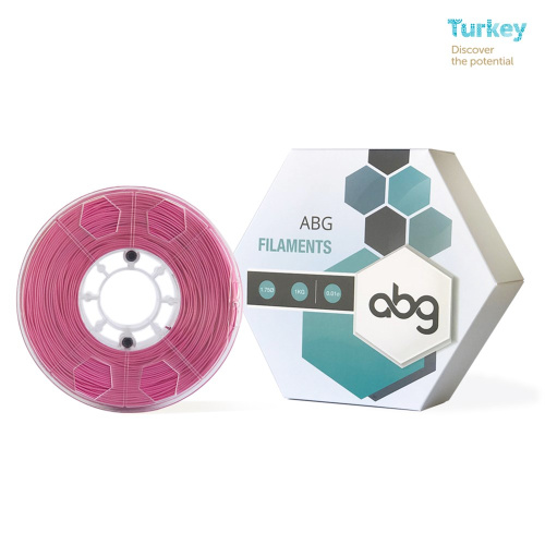 CoPET (PETg) ABG розовый,1.75 мм, 1 кг