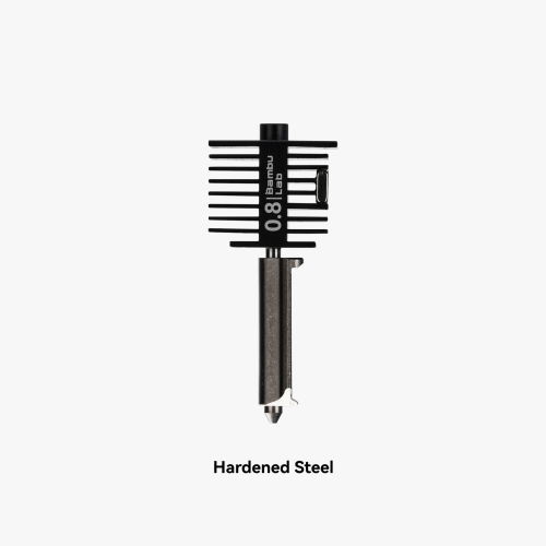 A1 Hotend with Nozzle - 0.8mm Hardened Steel