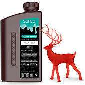 Sunlu Water Washable, Прозрачная красная