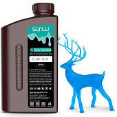 Sunlu Water Washable, Прозрачная синяя