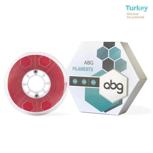 CoPET (PETg) ABG красный,1.75 мм, 1 кг