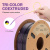ERYONE Silk Tri-Color PLA, Black & Gold & Purple